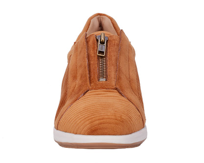 Ros Hommerson Oliver Women's Athleisure Sneaker - Praline Corduroy - Front View