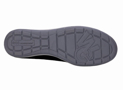 Ros Hommerson Ozzie Women's Casual Slip-On Shoe - Black Nubuck - Top View