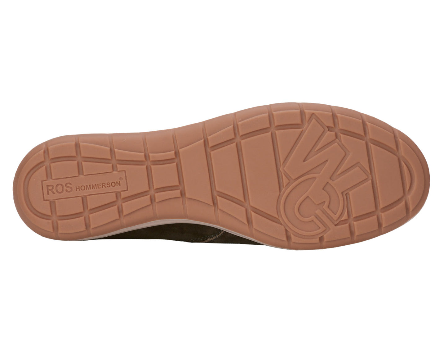 Ros Hommerson Ozzie Women's Casual Slip-On Shoe - Olive Nubuck - Top View