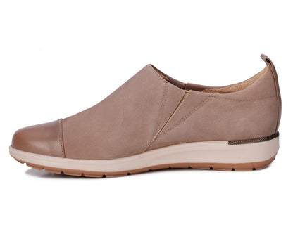 Ros Hommerson Ozzie Women's Casual Slip-On Shoe - Sandstone Nubuck - Inside View
