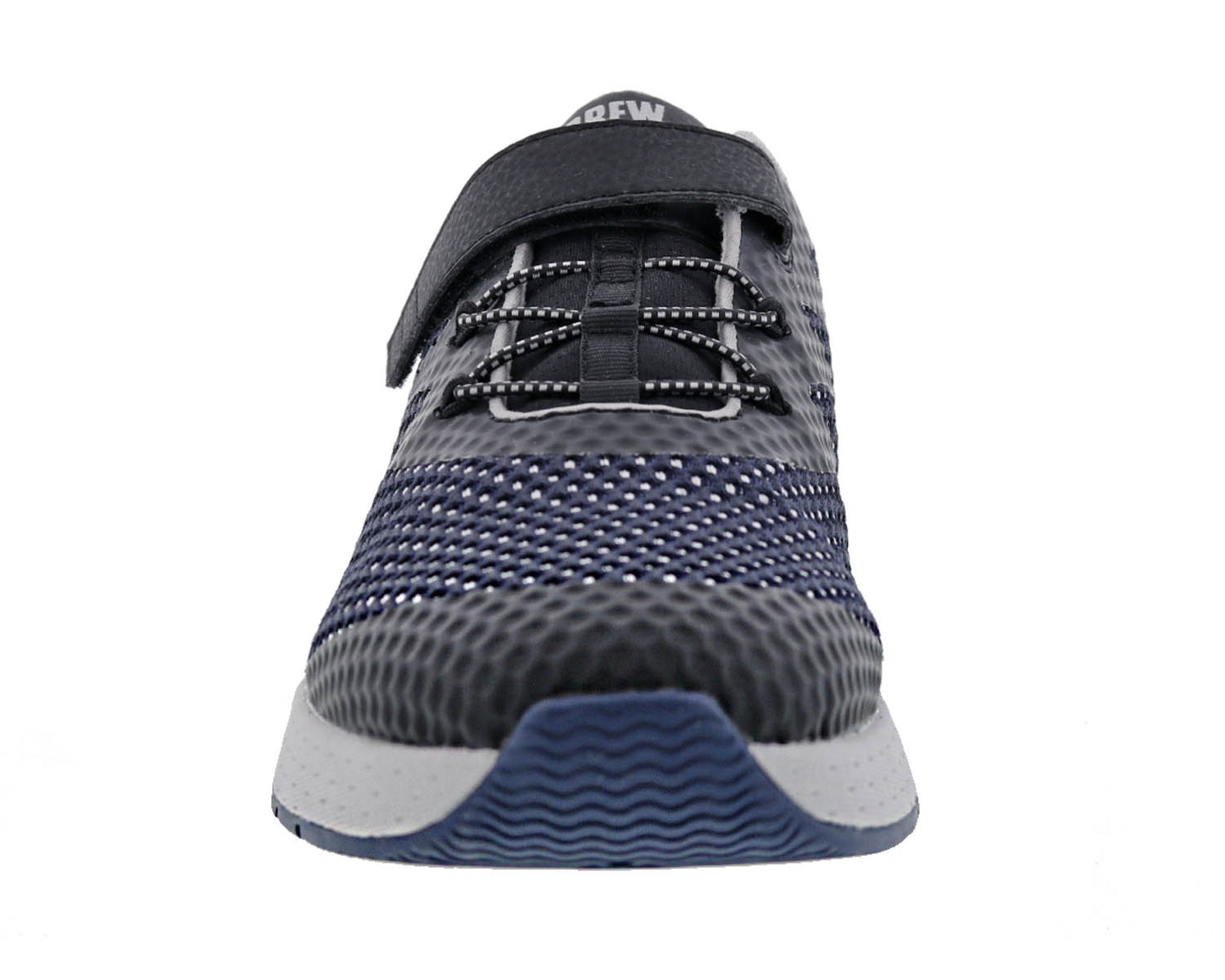 Drew Presto Men's Athletic Shoe - Navy Mesh Combo - Front View