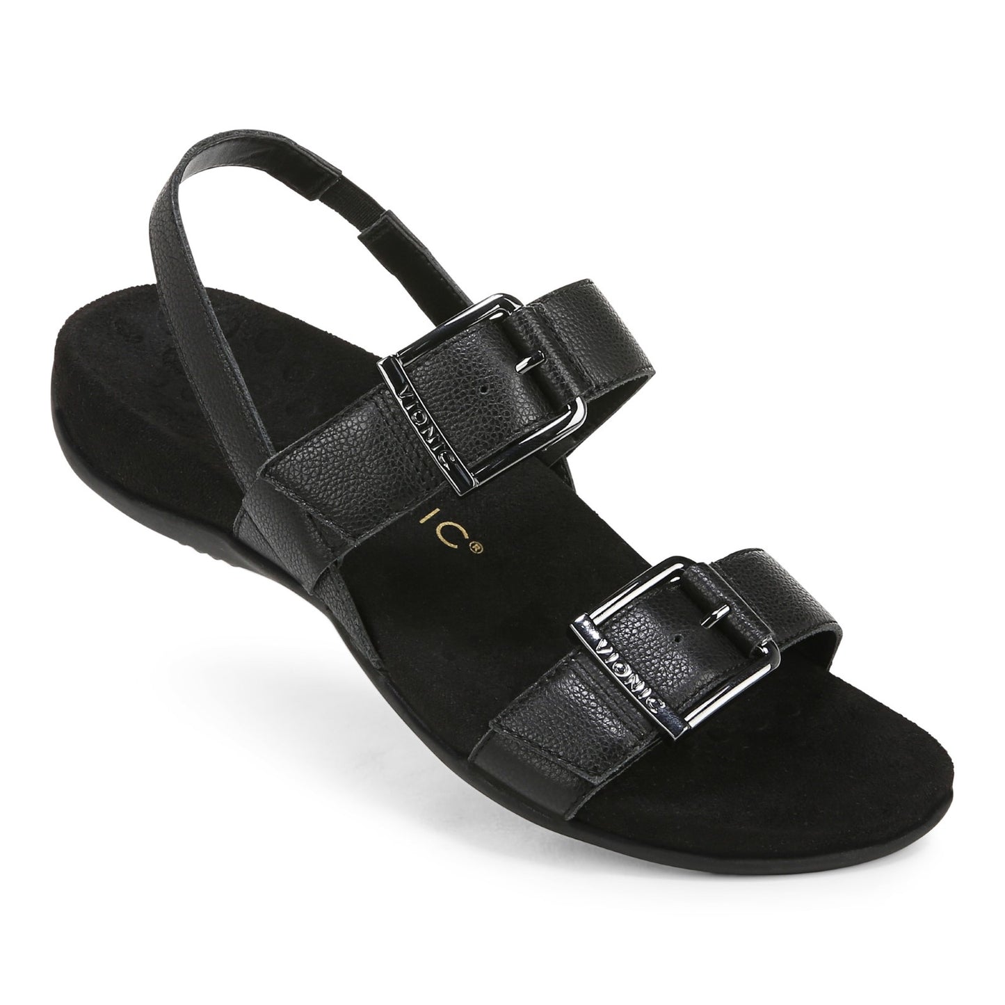 Vionic Reese womens Slingback Sandal - Black - REESE-J2154L1001-BLACK-13fl-med