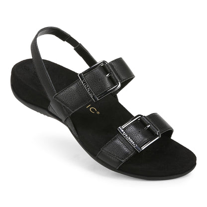 Vionic Reese womens Slingback Sandal - Black - REESE-J2154L1001-BLACK-13fl-med