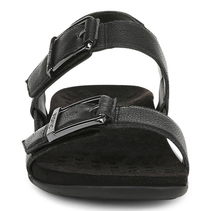 Vionic Reese womens Slingback Sandal - Black - Front