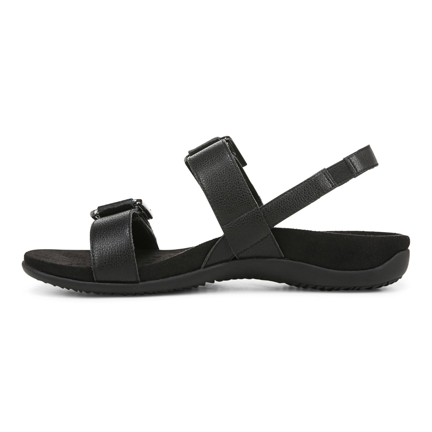 Vionic Reese womens Slingback Sandal - Black - Left Side