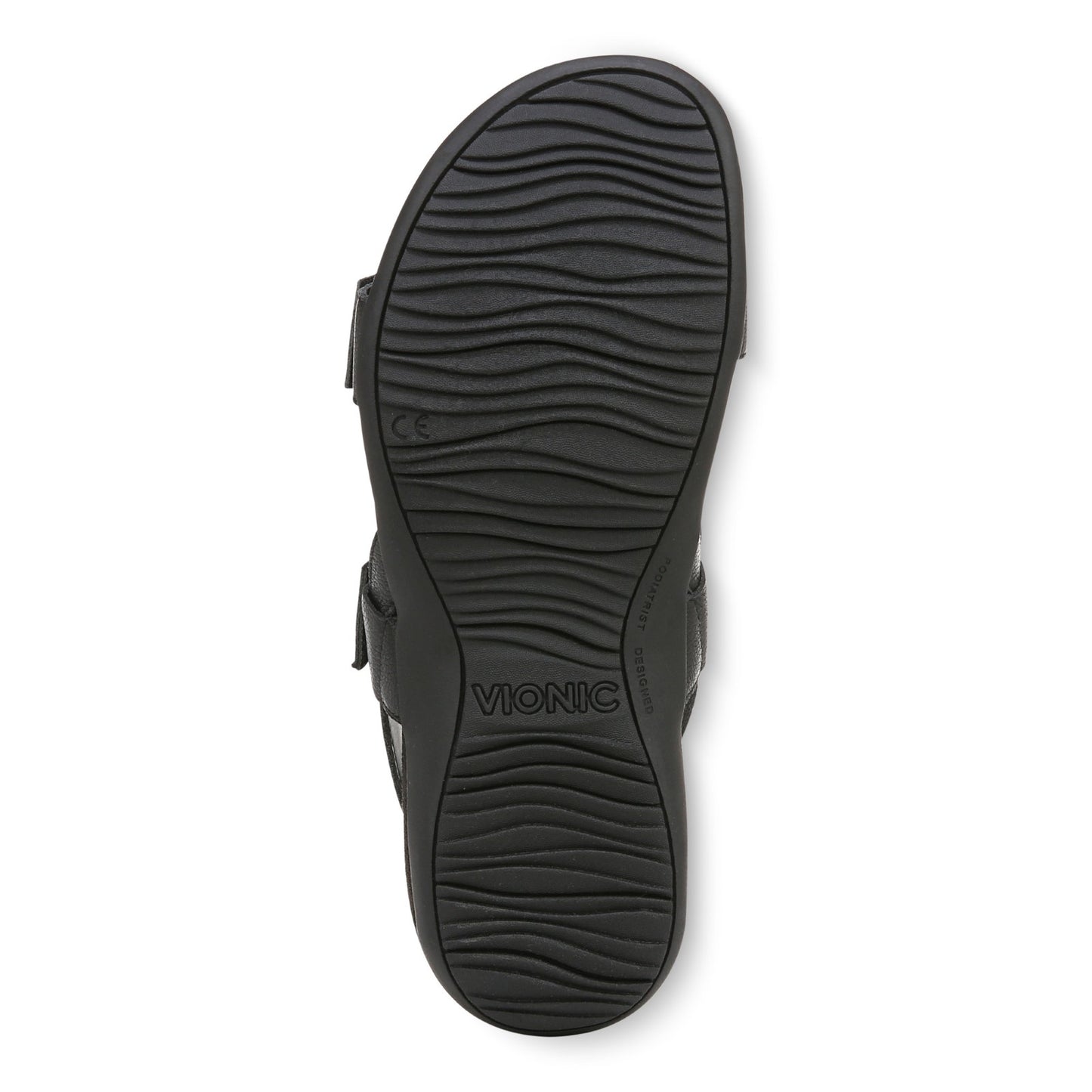 Vionic Reese womens Slingback Sandal - Black - Bottom