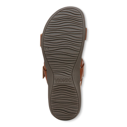 Vionic Reese Women's Slingback Sandal - Tan - Bottom
