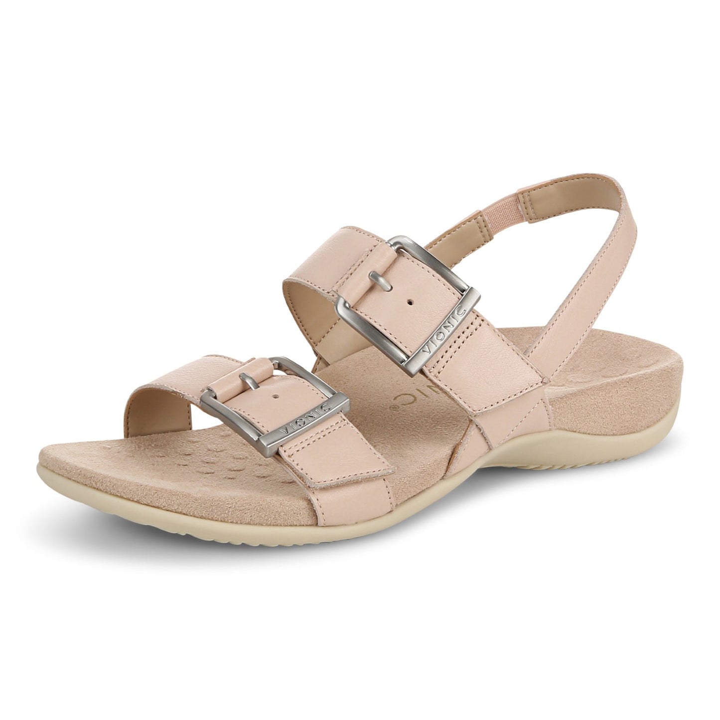 Vionic Reese Women's Slingback Sandal - Cameo Rose - Left angle