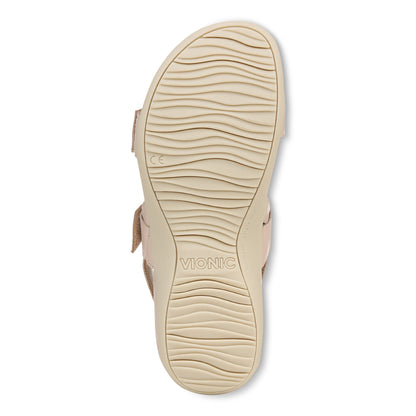 Vionic Reese Women's Slingback Sandal - Cameo Rose - Bottom