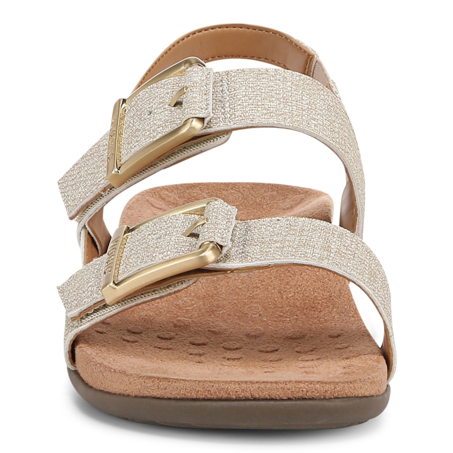 Vionic Reese womens Slingback Sandal - Oatmeal - Front