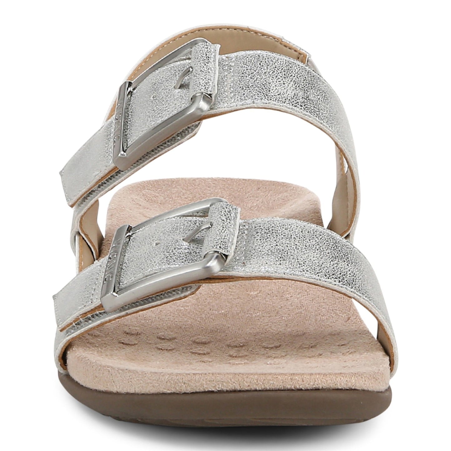 Vionic Reese womens Slingback Sandal - Silver - Front