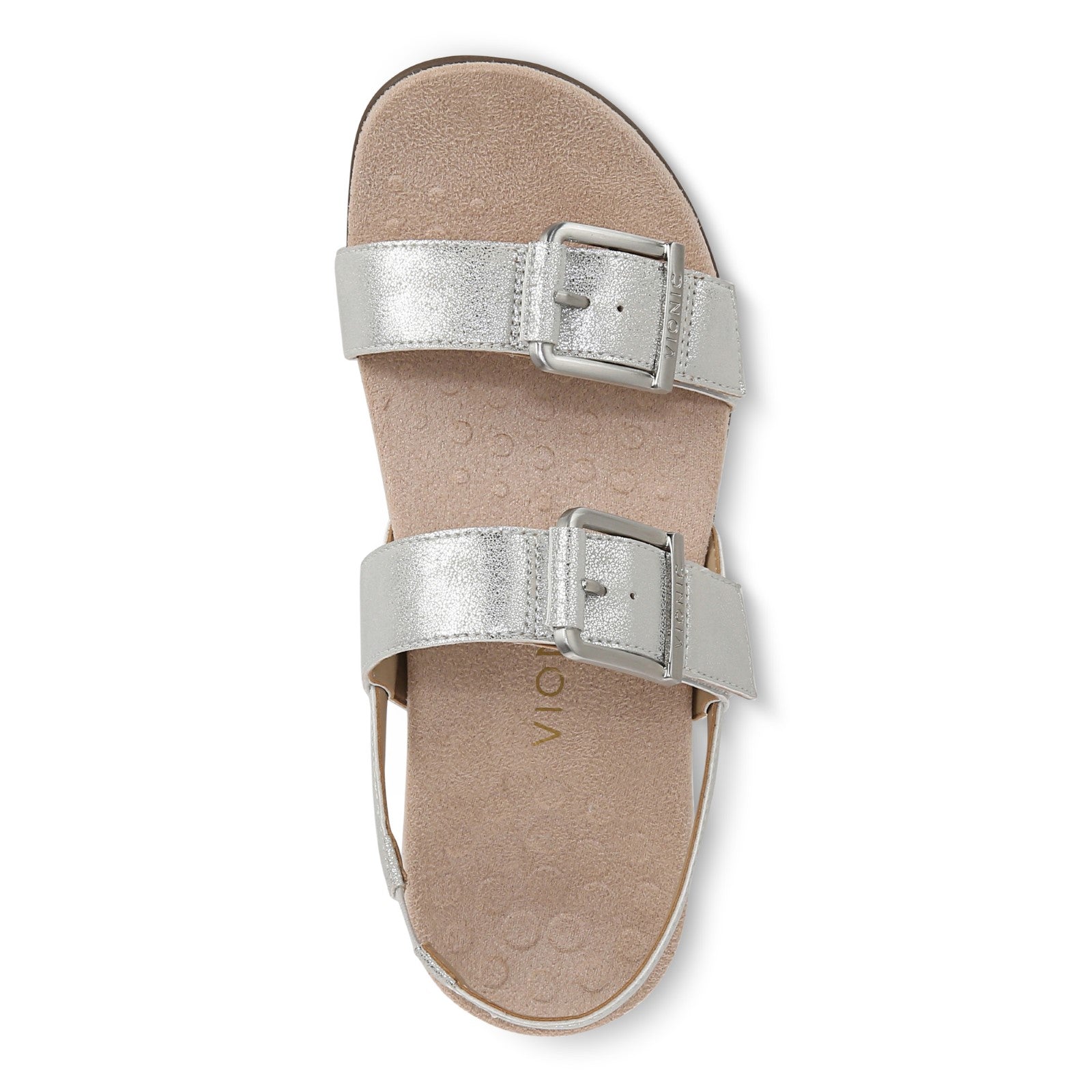 Vionic Reese womens Slingback Sandal - Silver - Top