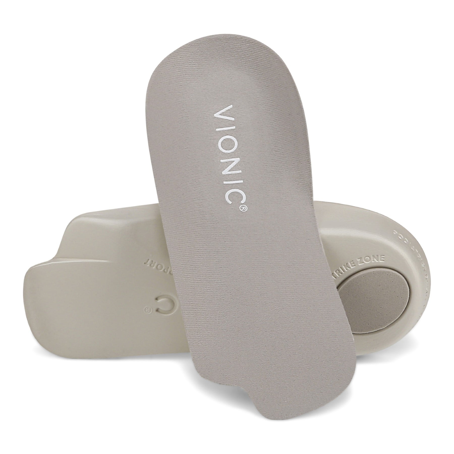 Vionic Relief 3/4 Orthotic Insoles - Compact Comfort for Tight Shoes - One Color - Front