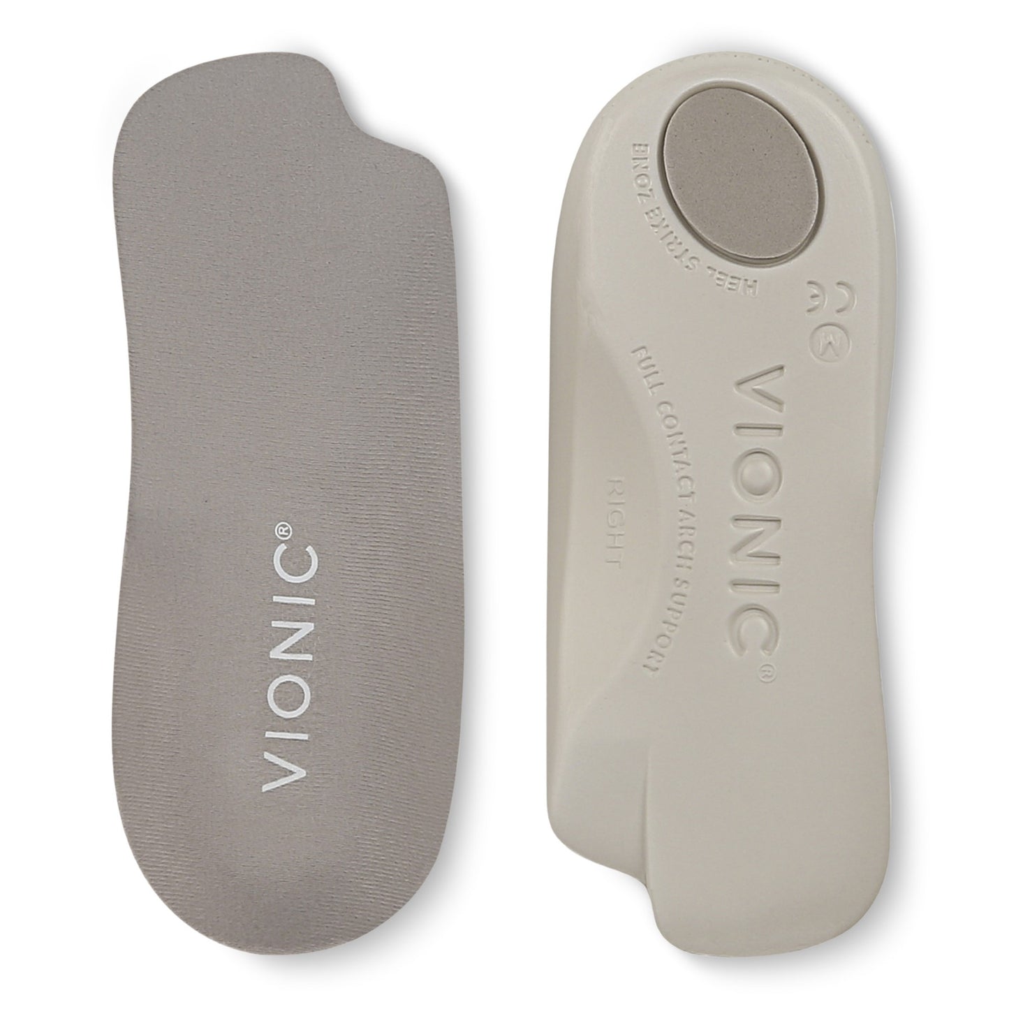 Vionic Relief 3/4 Orthotic Insoles - Compact Comfort for Tight Shoes - One Color - Left Side