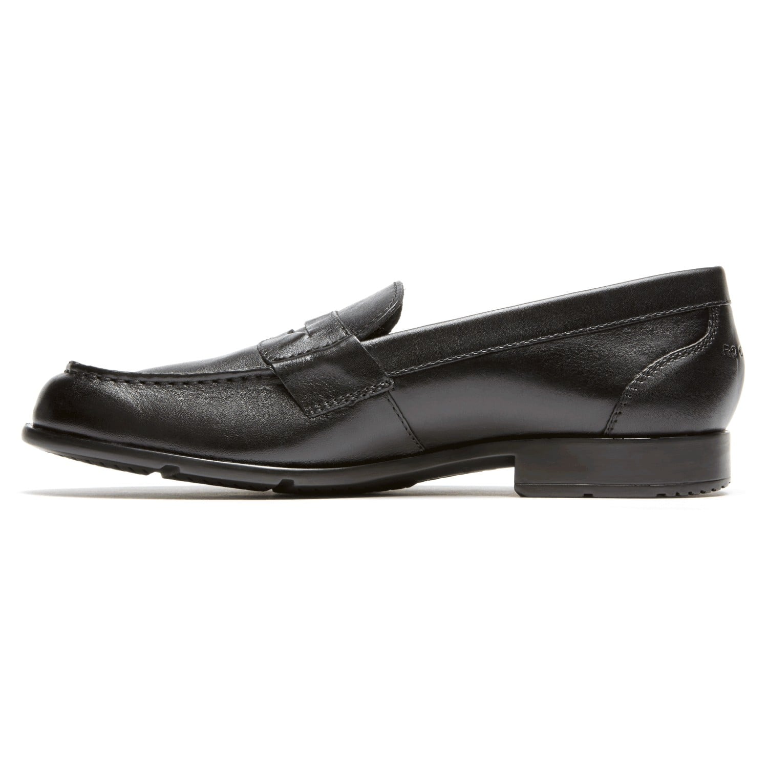 Rockport Classic Loafer Penny - Men's Dress Shoe - Black - Left Side