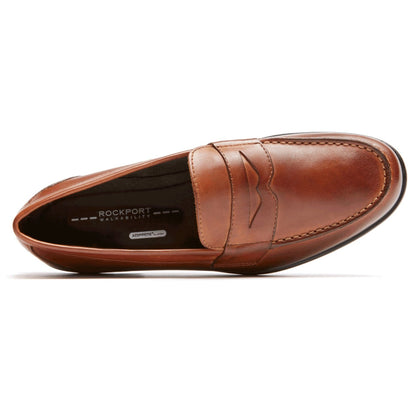 Rockport Classic Loafer Penny - Men's Dress Shoe - Cognac - Top