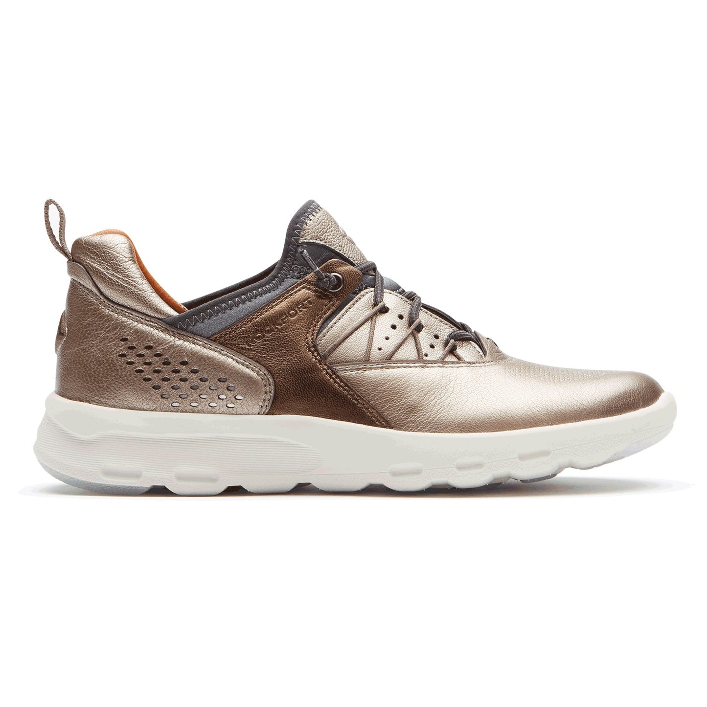 Rockport Let's Walk Women's Bungee - Comfort Shoe - Metallic - Side