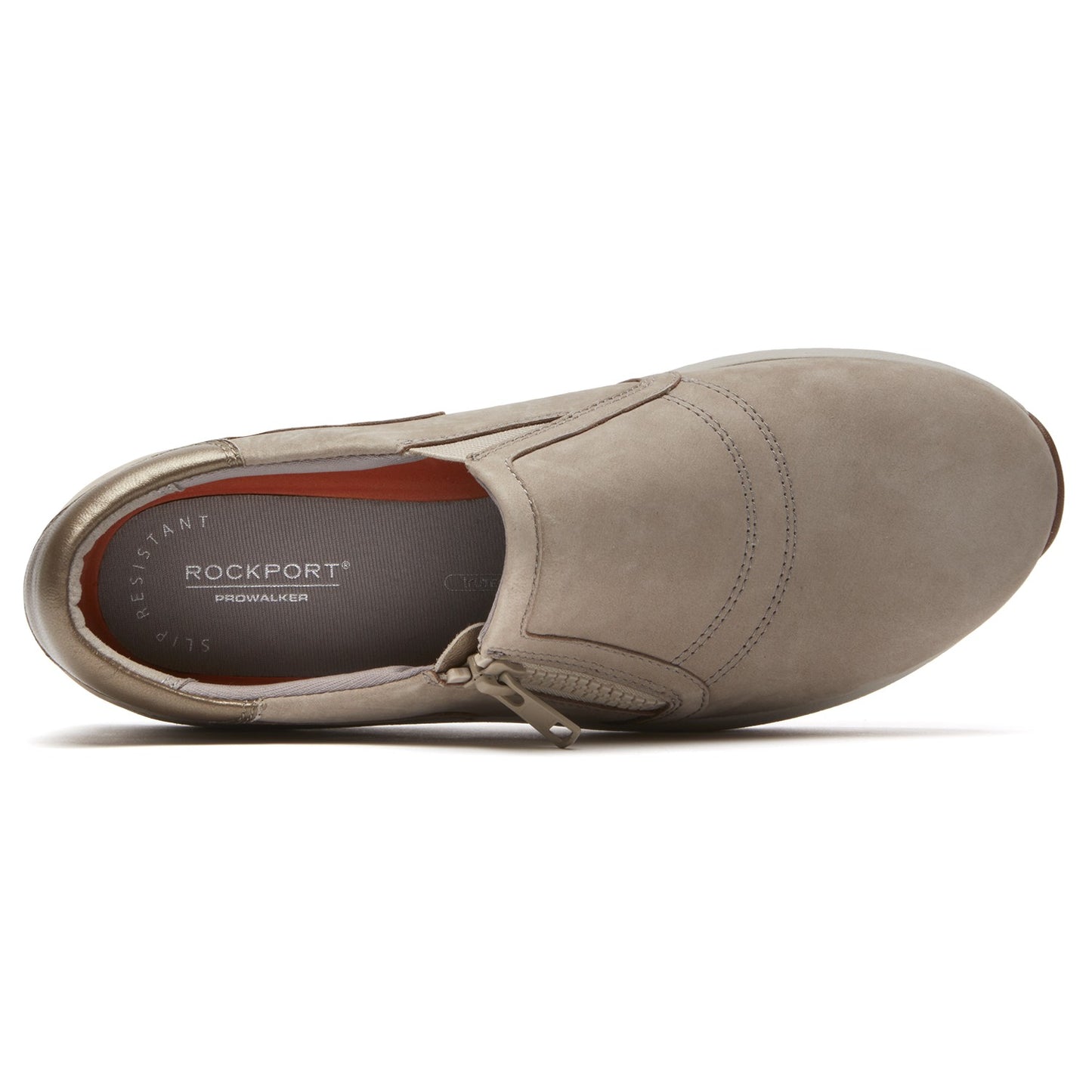 Rockport Trustride Prowalker Slip-on Women's Sneaker - Taupe - Top