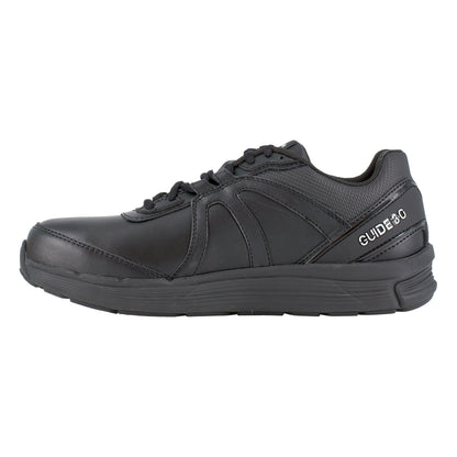 Reebok Work Men's Guide Industrial Steel Toe Shoe ESD - Black - Side View