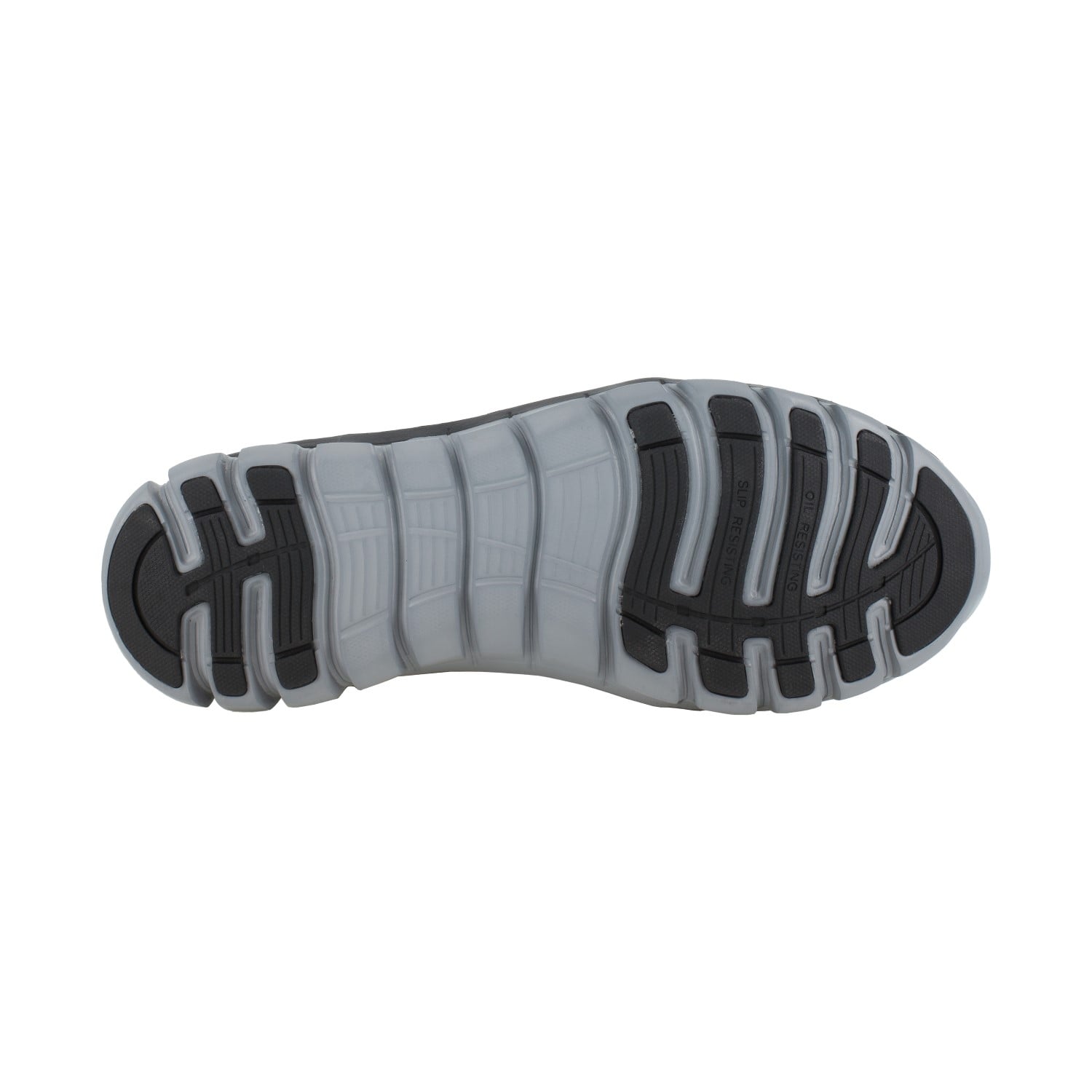 Reebok Work Women's Sublite Cushion Alloy Toe Comfort Athletic Work Boot Waterproof - Black and Grey - Outsole View