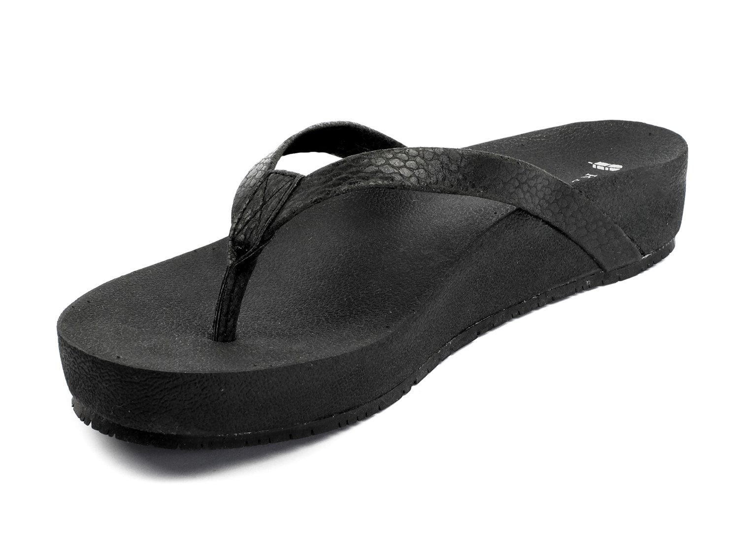 Revitalign Sandy Arch Supportive Platform Sandal - Black 4