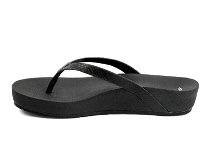 Revitalign Sandy Arch Supportive Platform Sandal - Black 5