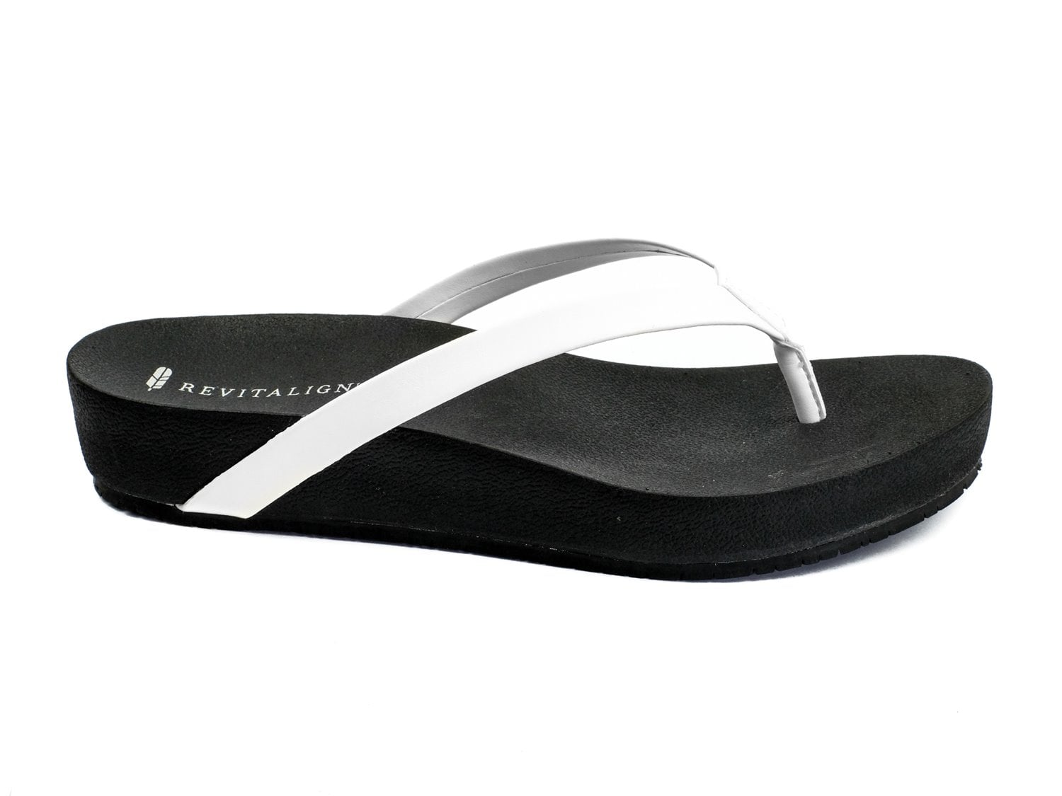 Revitalign Sandy Arch Supportive Platform Sandal - White 2