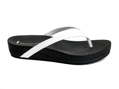 Revitalign Sandy Arch Supportive Platform Sandal - White 2