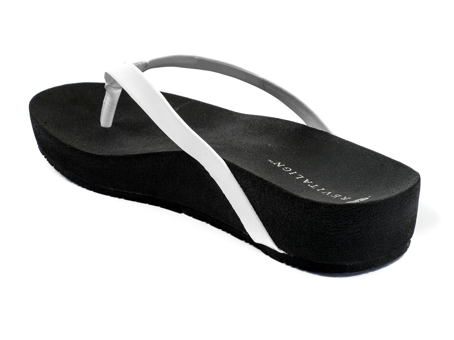 Revitalign Sandy Arch Supportive Platform Sandal - White 6
