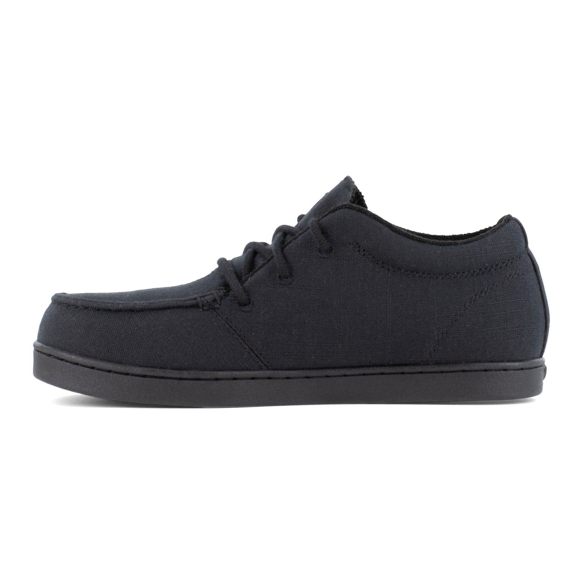 Roxy at Work Minnow Work Women's Composite Toe - Casual Work Mid-Cut - Black Women's Work Shoe - Black - side view 2