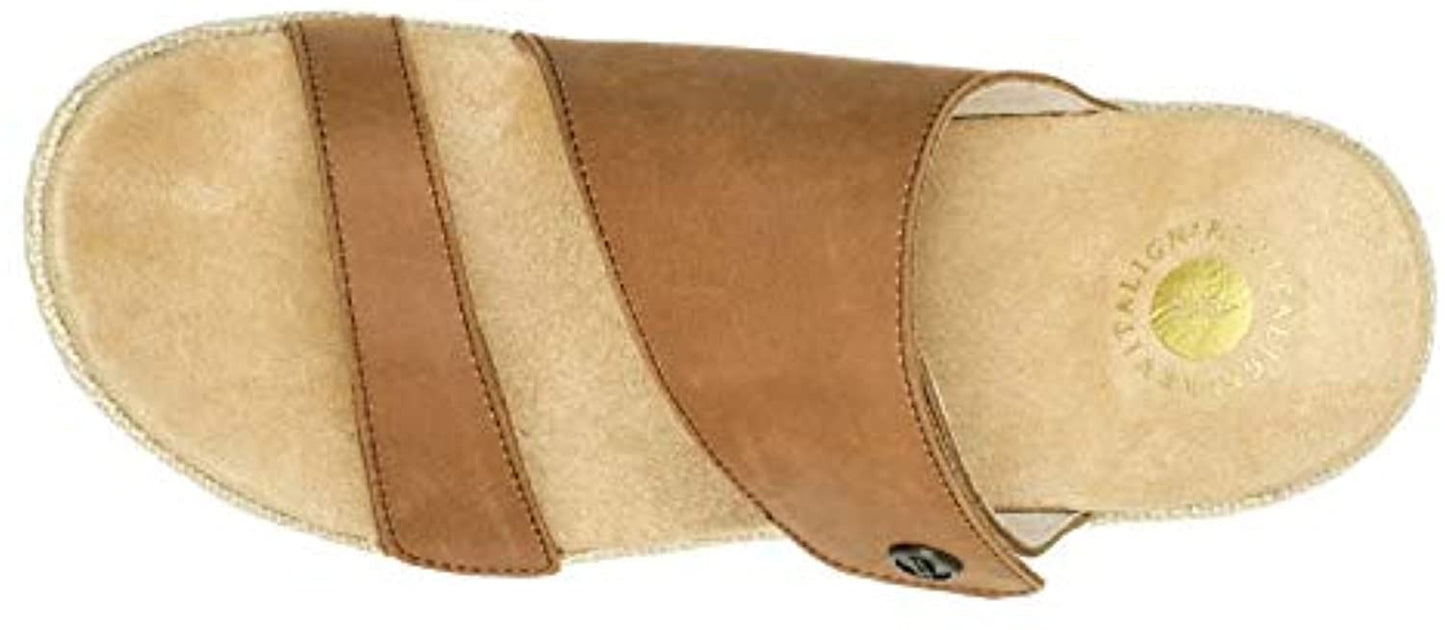 Revitalign Breakwater Women's Adjustable Platform Sandal - Brown