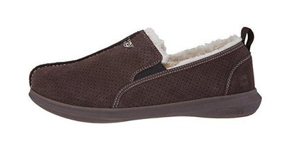 Spenco Slipper - Men's Supreme Suede - Chocolate/Chocolate