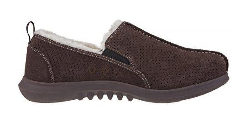 Spenco Slipper - Men's Supreme Suede - Chocolate/Chocolate