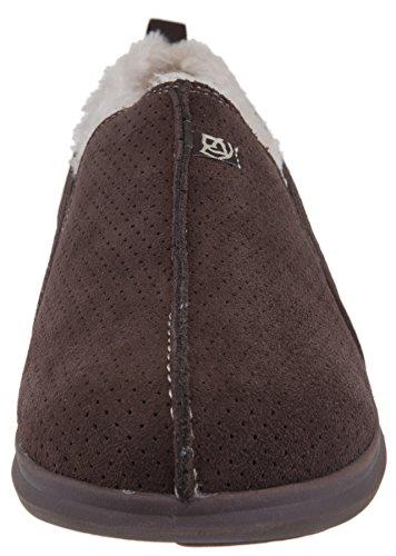 Spenco Slipper - Men's Supreme Suede - Chocolate/Chocolate