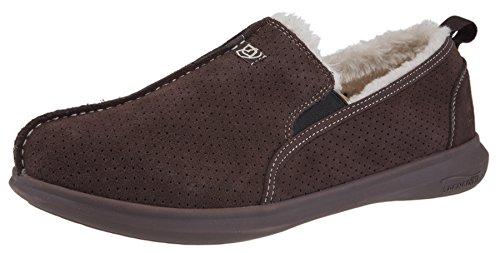 Spenco Slipper - Men's Supreme Suede - Chocolate/Chocolate