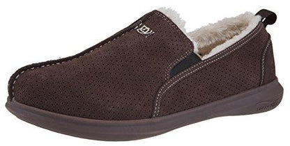 Spenco Slipper - Men's Supreme Suede - Chocolate/Chocolate