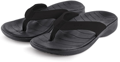 SOLE Women's Catalina Sport Flip - Black - Alt-front