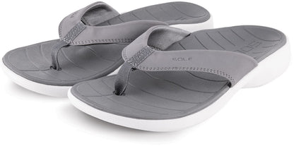 SOLE Women's Catalina Sport Flip - Grey/White - Alt-front