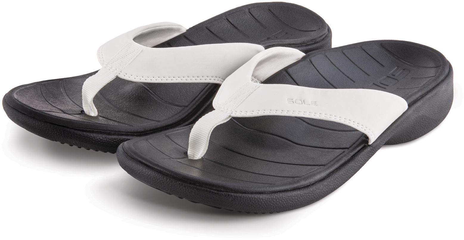 SOLE Women's Catalina Sport Flip - White - Alt-front