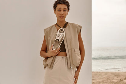 Vionic Winny Women's Casual Sneaker - Natural Leopard - Lifestyle