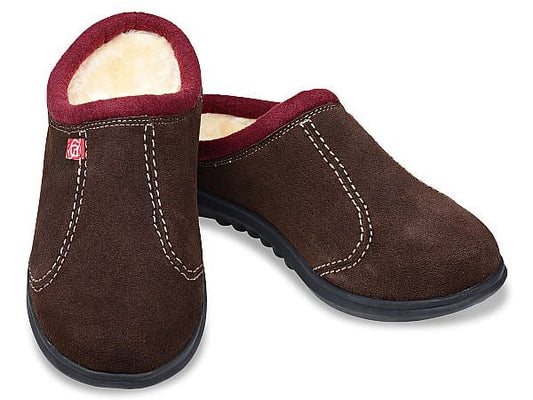 Spenco Slipper - Men's Supreme Slide Suede - Chocolate