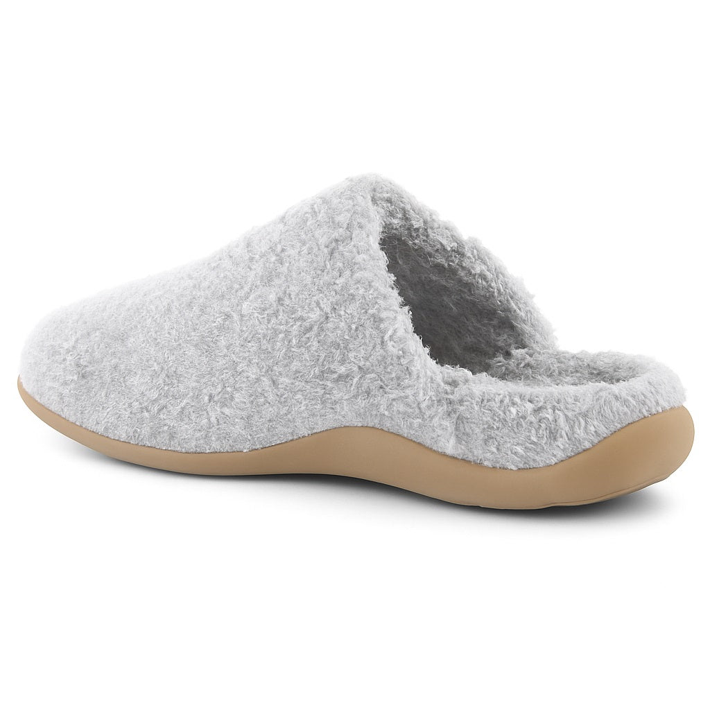 Strive Zara Women's Comfort Supportive Slipper - White Side