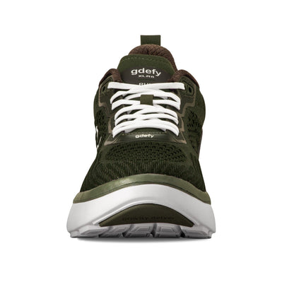 Gravity Defyer Men's XLR8 Running Shoes - Green - Front View