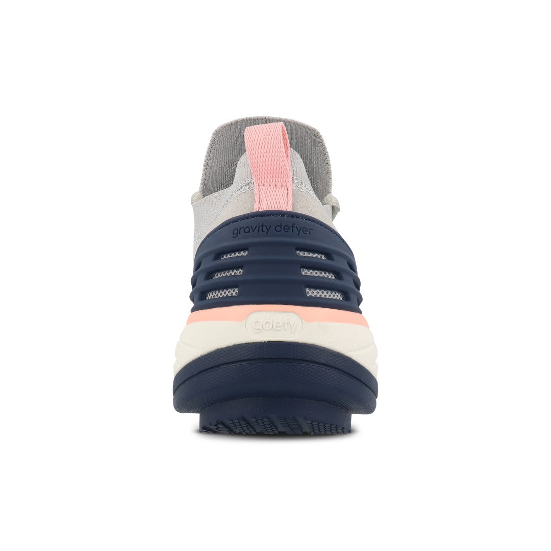Gravity Defyer MATeeM Women's Athletic Shoes - Gray / Pink - Back View