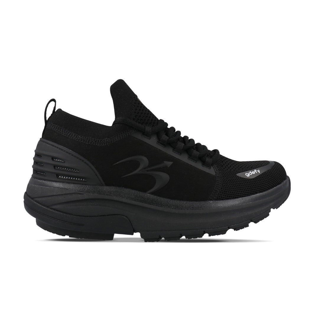 Gravity Defyer MATeeM Men's Athletic Shoes - Black - Side View