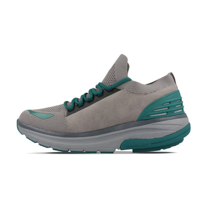 Gravity Defyer MATeeM Men's Athletic Shoes - Gray/Blue - Side View