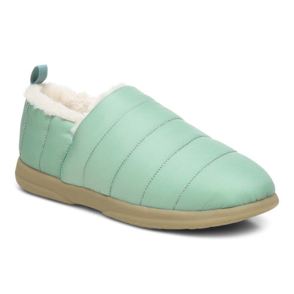 Vionic Tranquil Womens Slipper Casual - Frosty Spruce Nylon - Angle main