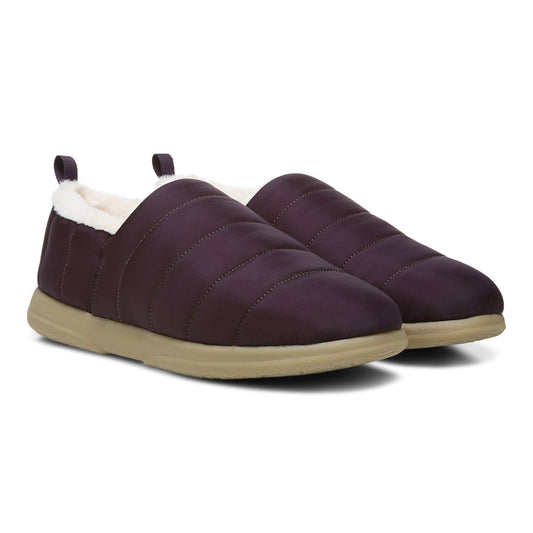 Vionic Tranquil Womens Slipper Casual - Purple Nylon - Pair