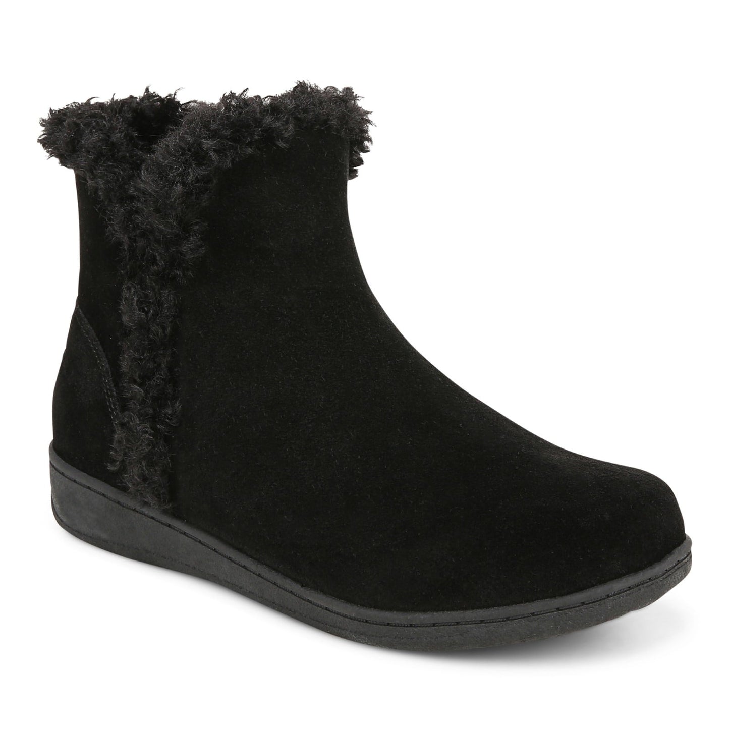 Vionic Unwind Bootie - Women's Ankle Bootie Slipper - Black - Angle main