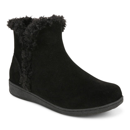 Vionic Unwind Bootie - Women's Ankle Bootie Slipper - Black - Angle main